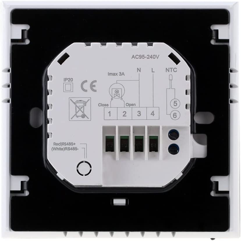 3A 110-230V Programmabile Settimanale Display LCD Touch Screen Acqua Riscaldamento Termostato Room Controller Temperatura