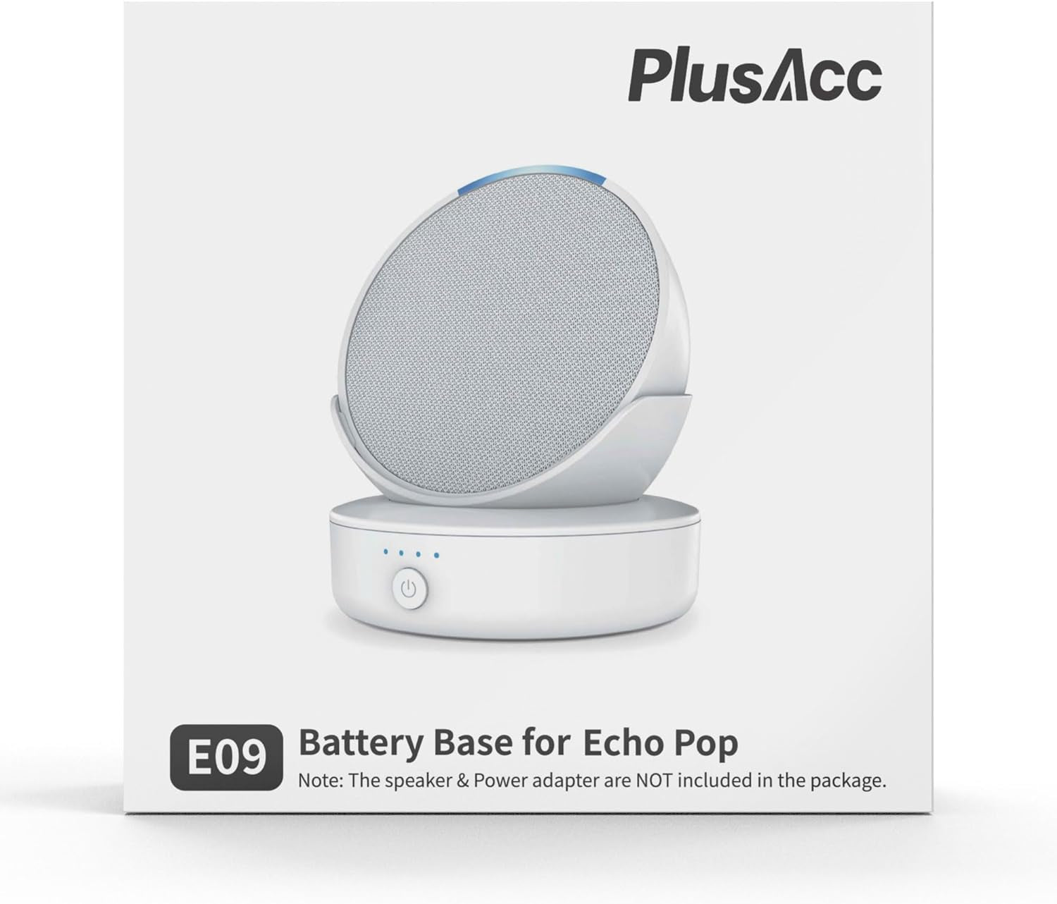 Base per Batteria Ricaricabile per Ech0 Pop - Stazione Di Ricarica Portatile (Senza Pop) Nero