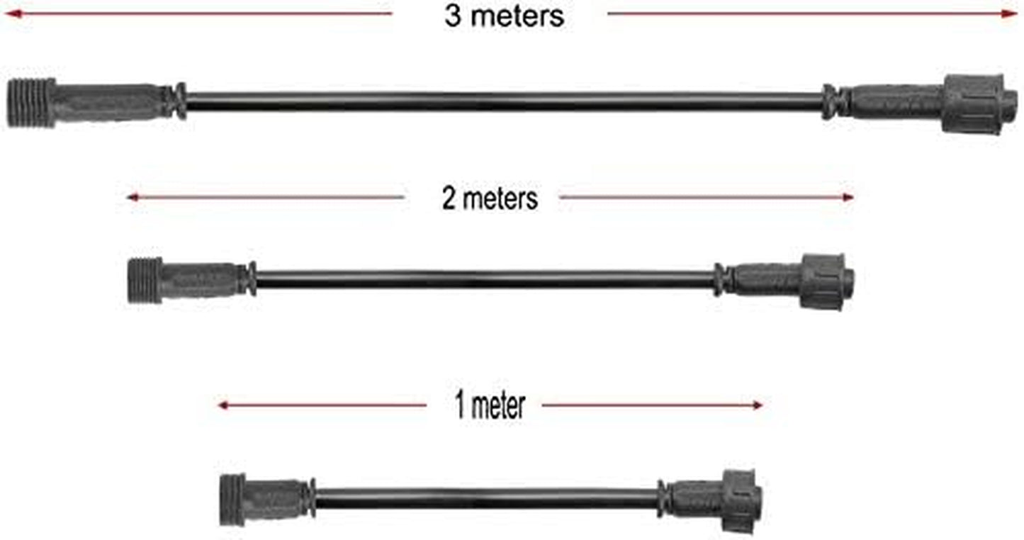 - Cavo Di Prolunga a 5 Pin per Luci Di Decking a 5 Pin, per Luci Di Decking a LED per Esterni, Colore RGBW (Rgb+Bianco Caldo)