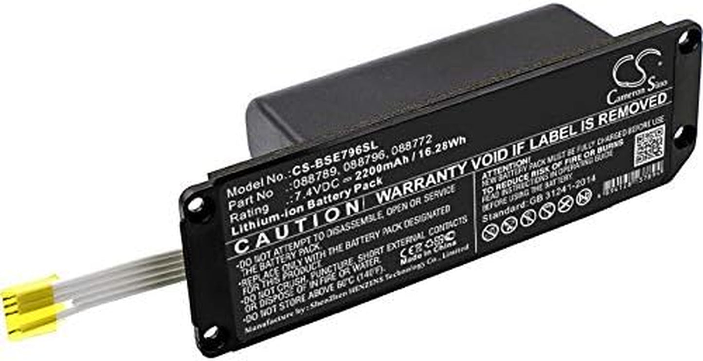 2200Mah Batteria per Bose Soundlink Mini 2 088772 088789 088796 7.4V 16.28Wh