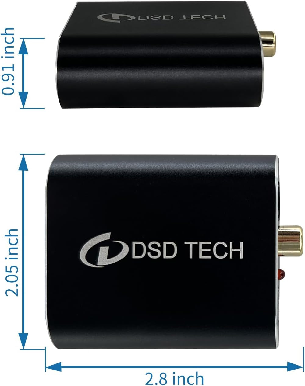 SH-AC01A 2 in 3 OUT Optical Audio Splitter Supporto SPDIF Ingresso Coassiale