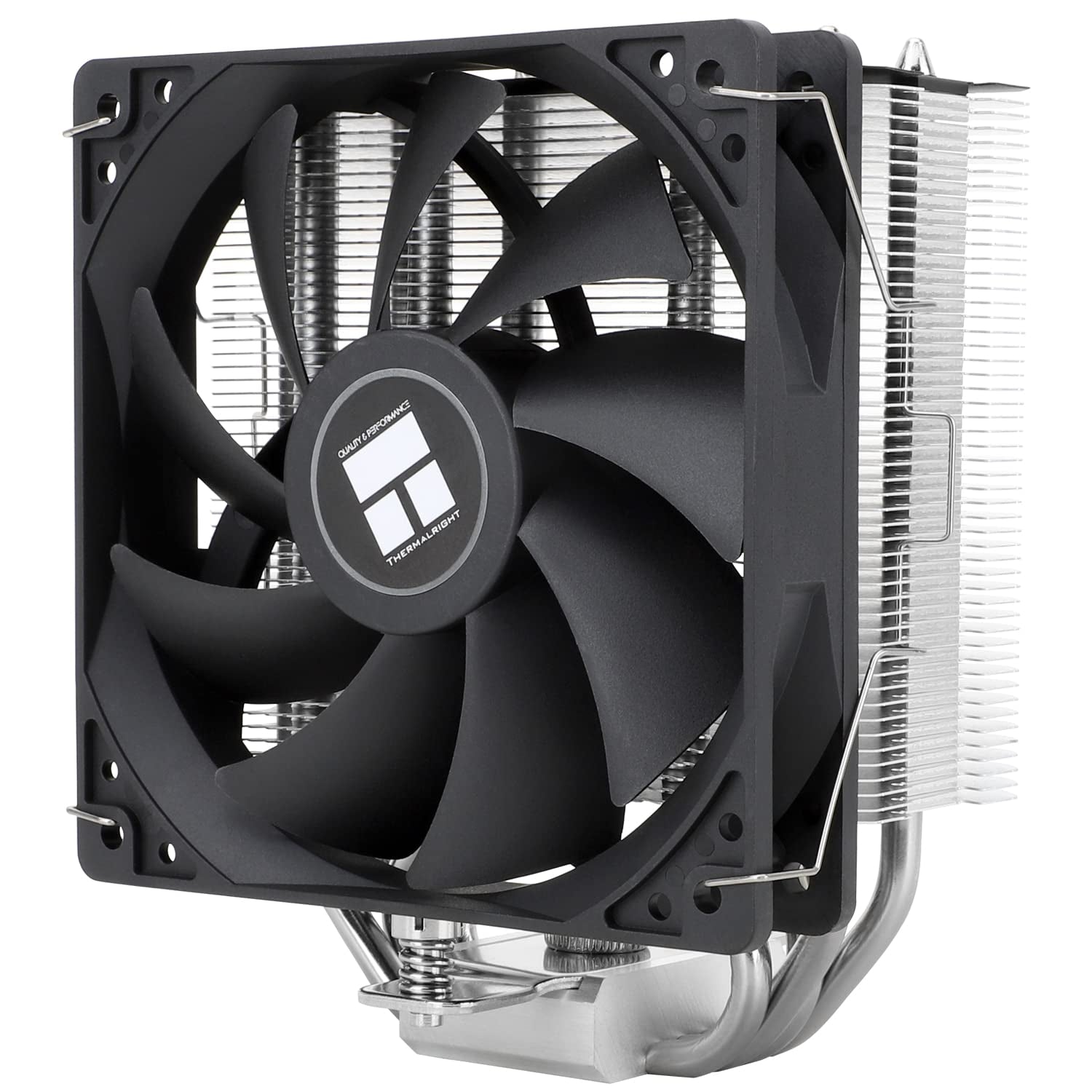 Assassin X 120 SE CPU Air Cooler, AX120 SE, 4 Heatpipes, TL-C12C PWM Silent Fan CPU Cooler Con Cuscinetto S-FDB, per AMD Am4/Intel 1150/1151/1155/1156/1200/1700/17XX