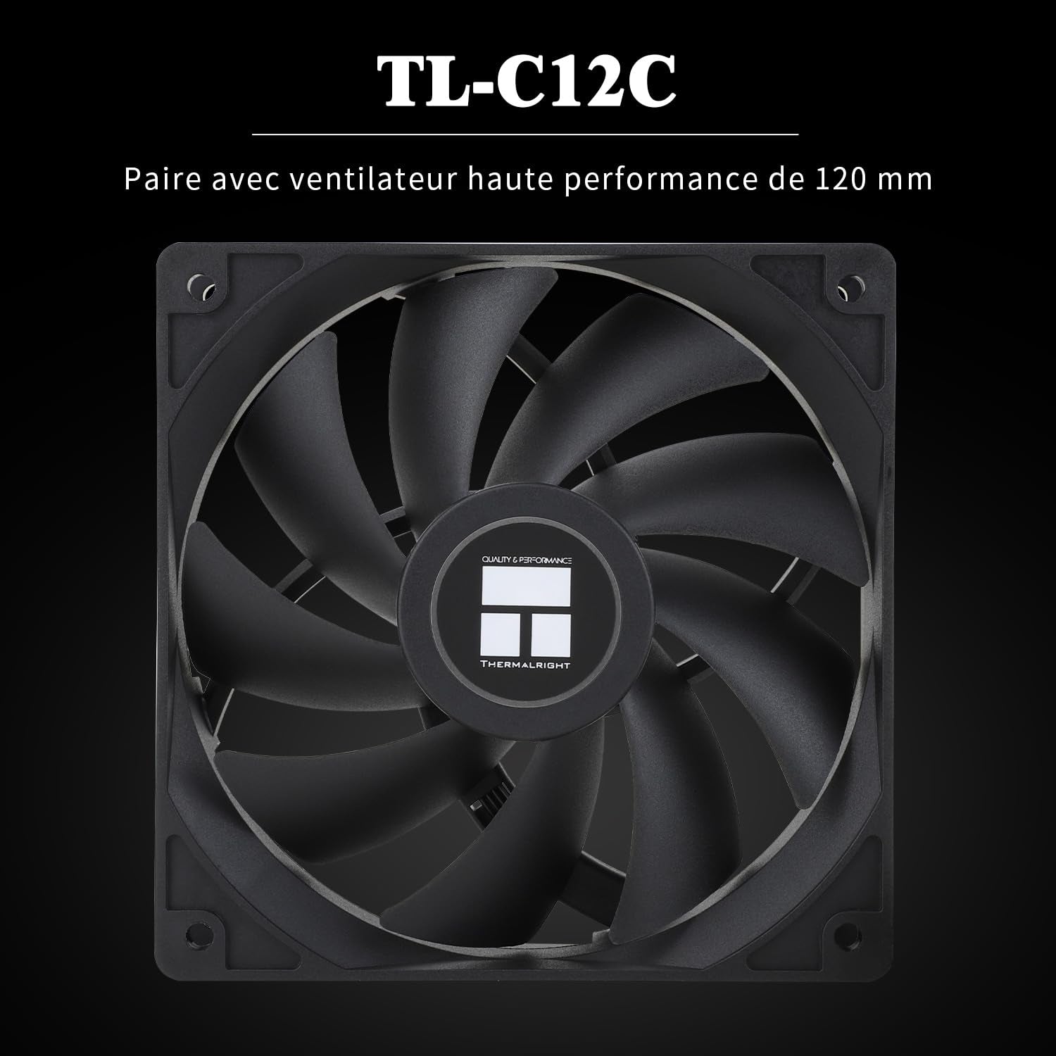 Assassin X 120 SE CPU Air Cooler, AX120 SE, 4 Heatpipes, TL-C12C PWM Silent Fan CPU Cooler Con Cuscinetto S-FDB, per AMD Am4/Intel 1150/1151/1155/1156/1200/1700/17XX