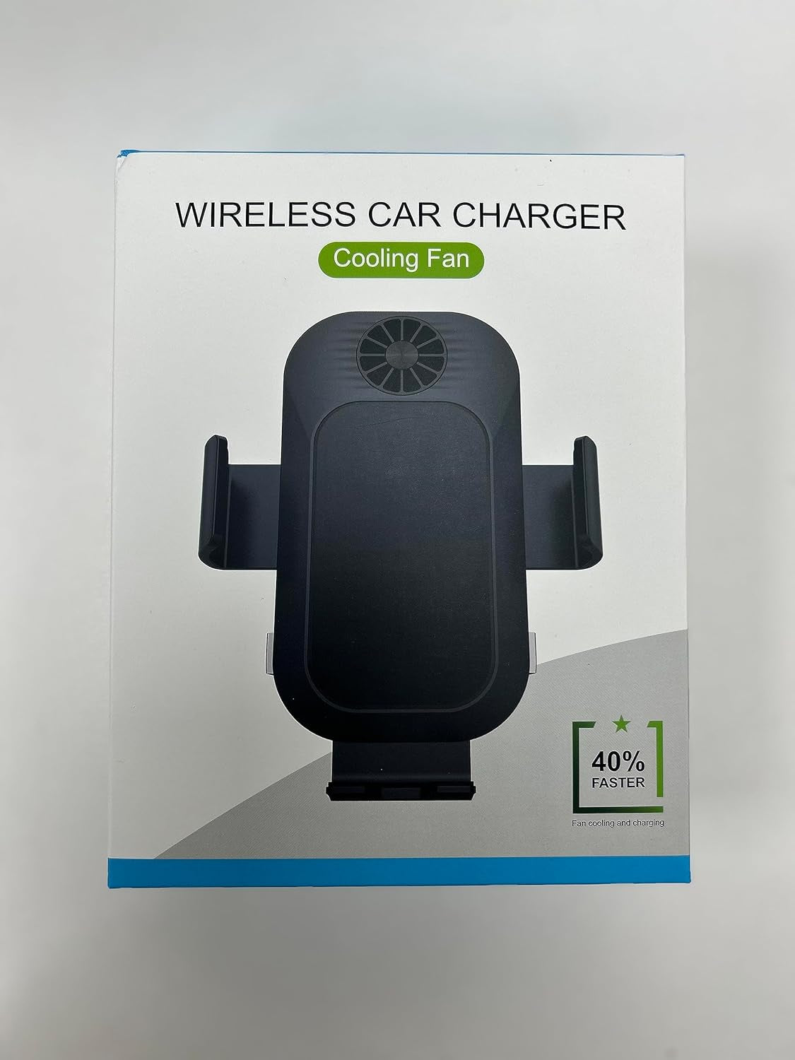 Doppia Bobina Caricatore Auto Wireless 15W Qi Caricabatteria Da Auto Induzione Adattatore Caricabatterie Veloce Telefoni QC 3.0 per Samsung Galaxy Z Flip 4/3/2 Iphone 14/13 Huawei Google Nero