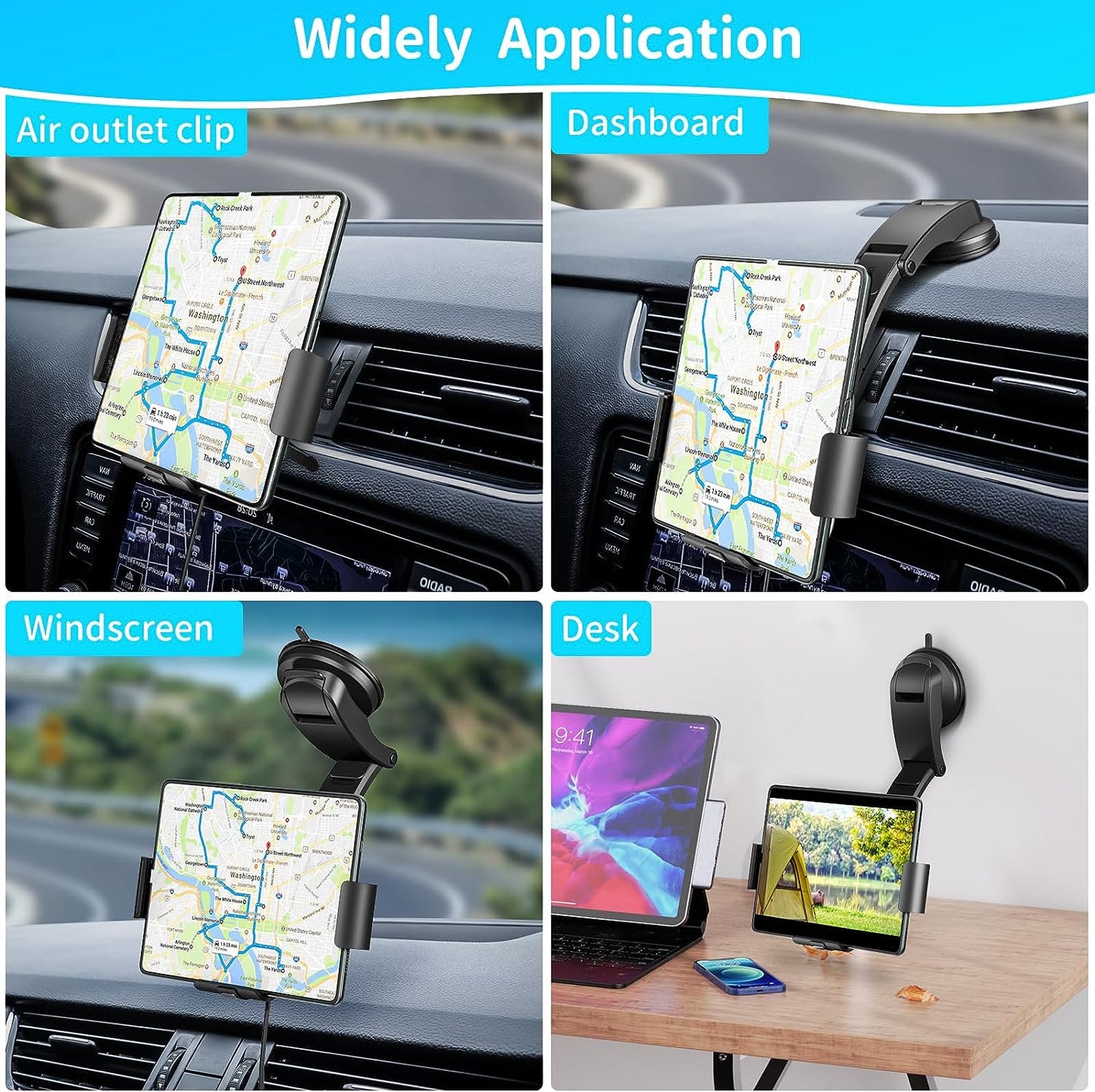 Caricatore Wireless per Z Fold 5/4 15W Dual Coils Car Wireless Charger Auto Compatibile Con Samsung Galaxy Z Fold 5 4 3 2 Porta Cellulare Autoricarica Supporto Telefono Auto Ventosa/Air Vent