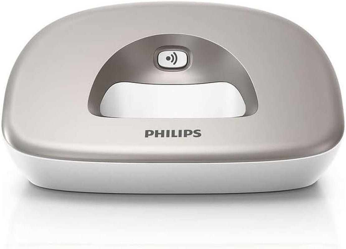 Philips DECT XL4901S/23 - Telefono Fisso Cordless, Display Da 1,9", Vivavoce Integrato, ID Chiamante, Tastiera Retroilluminata, Selezione Diretta - Bianco (Compatibile: ES, IT)