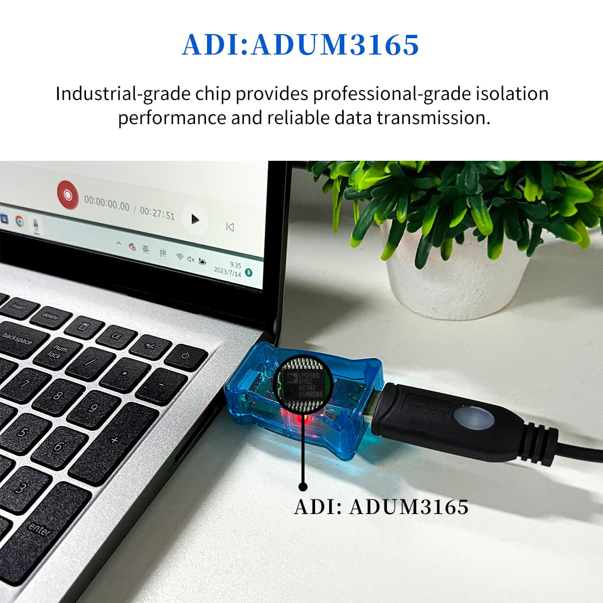 SH-G01B Isolatore USB Con Chip ADUM3165 ADI Ad Alta Velocità - 480Mbps