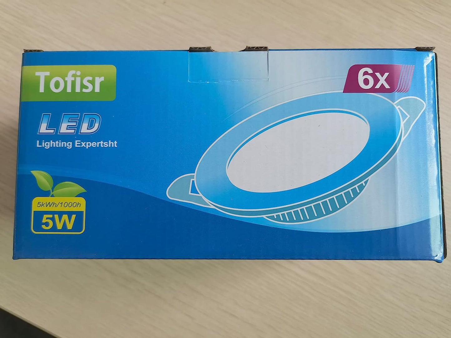 Faretti Led Da Incasso per Cartongesso,5W Equivalenti a 40W,Luce Bianca Calda 2700K Luci Ultrasottili Da Soffitto per Cartongesso Da Interno,Rotondo Métal,Slim Downlights,Foro Φ75-95Mm,Set Da 6