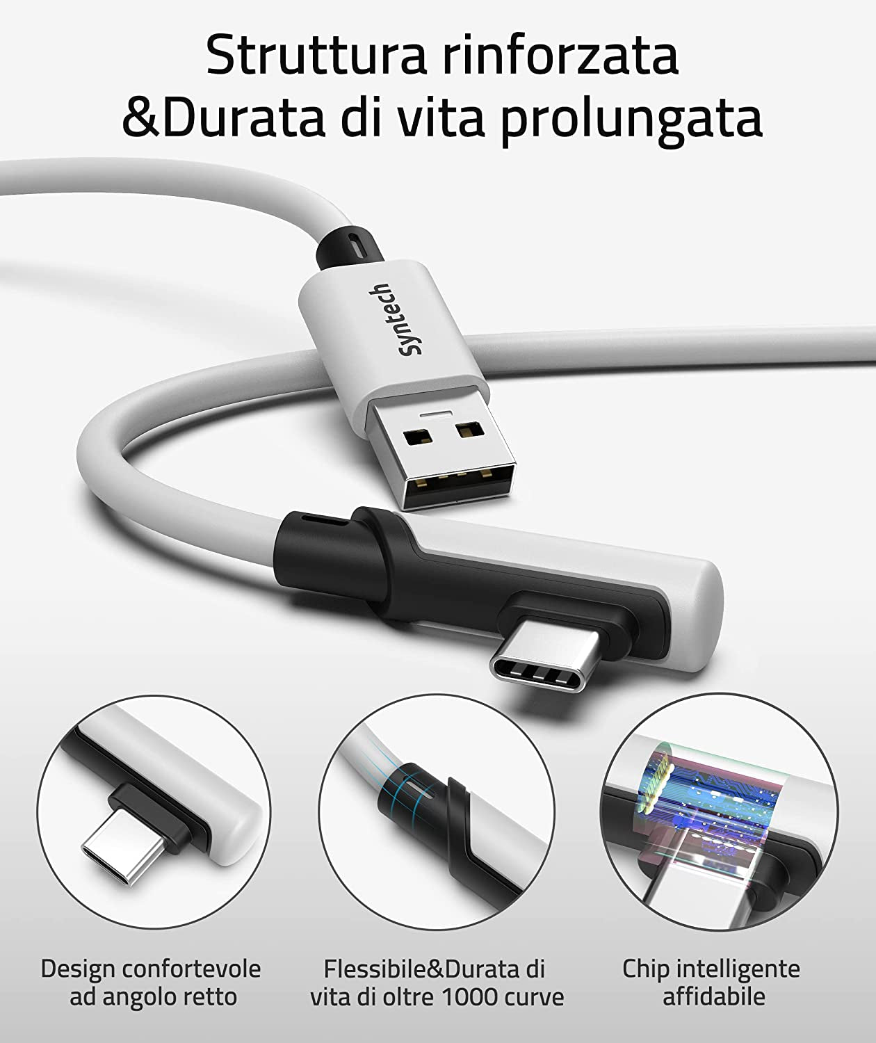 Cavo Link 6 Metri Compatibile Con Meta/Oculus Quest 3/2/Pro E Pico4/Pro Accessori, Trasferimento Dati PC Ad Alta Velocità, Link Cavo USB 3.0 a USB C per Visore VR E PC Da Gioco