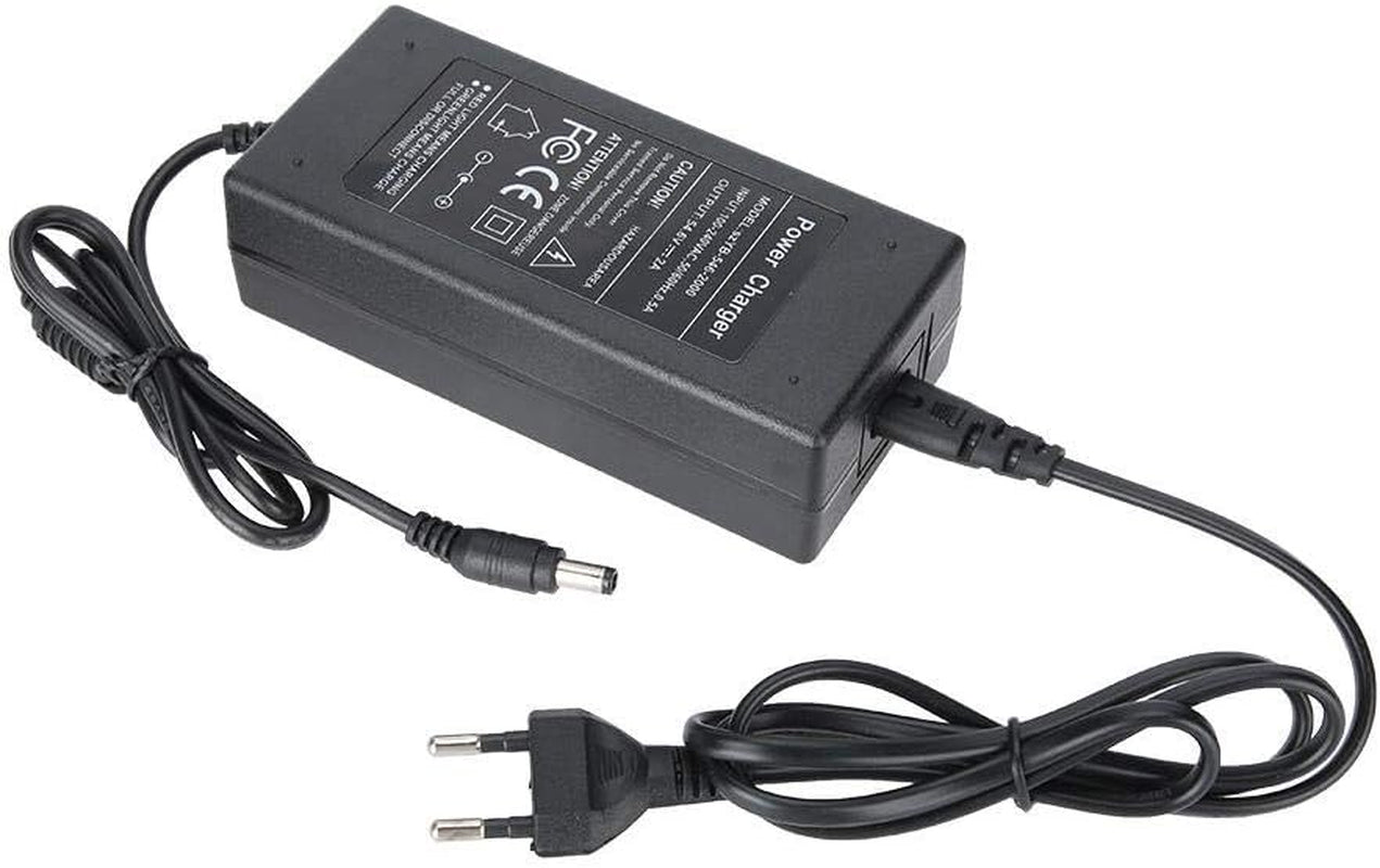 Adattatore Di Alimentazione,54,6 V 2A Adattatore Di Alimentazione Desktop Convertitore Di Alimentazione a Protezione Multipla Con Spia Luminosa,Adattatore Alimentazione Desktop Convertitore(#2)