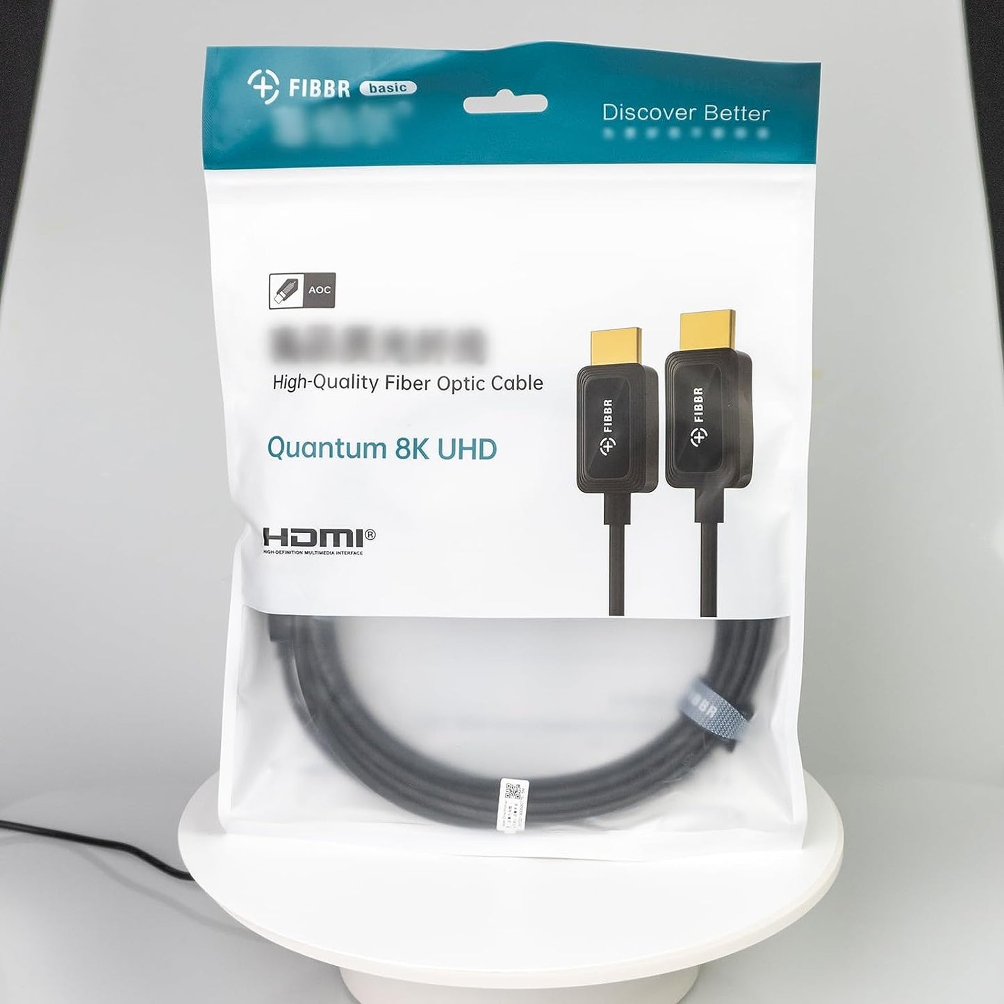 Cavo in Fibra Ottica 8K HDMI, Cavo HDMI 2.1 Ad Altissima Velocità 48Gbps/Supporto AOC 8K@60Hz, 4K@120Hz/144Hz HDR Earc Compatibile Con PS5, Xbox Series X, PC, TV (5M/16.4Ft)