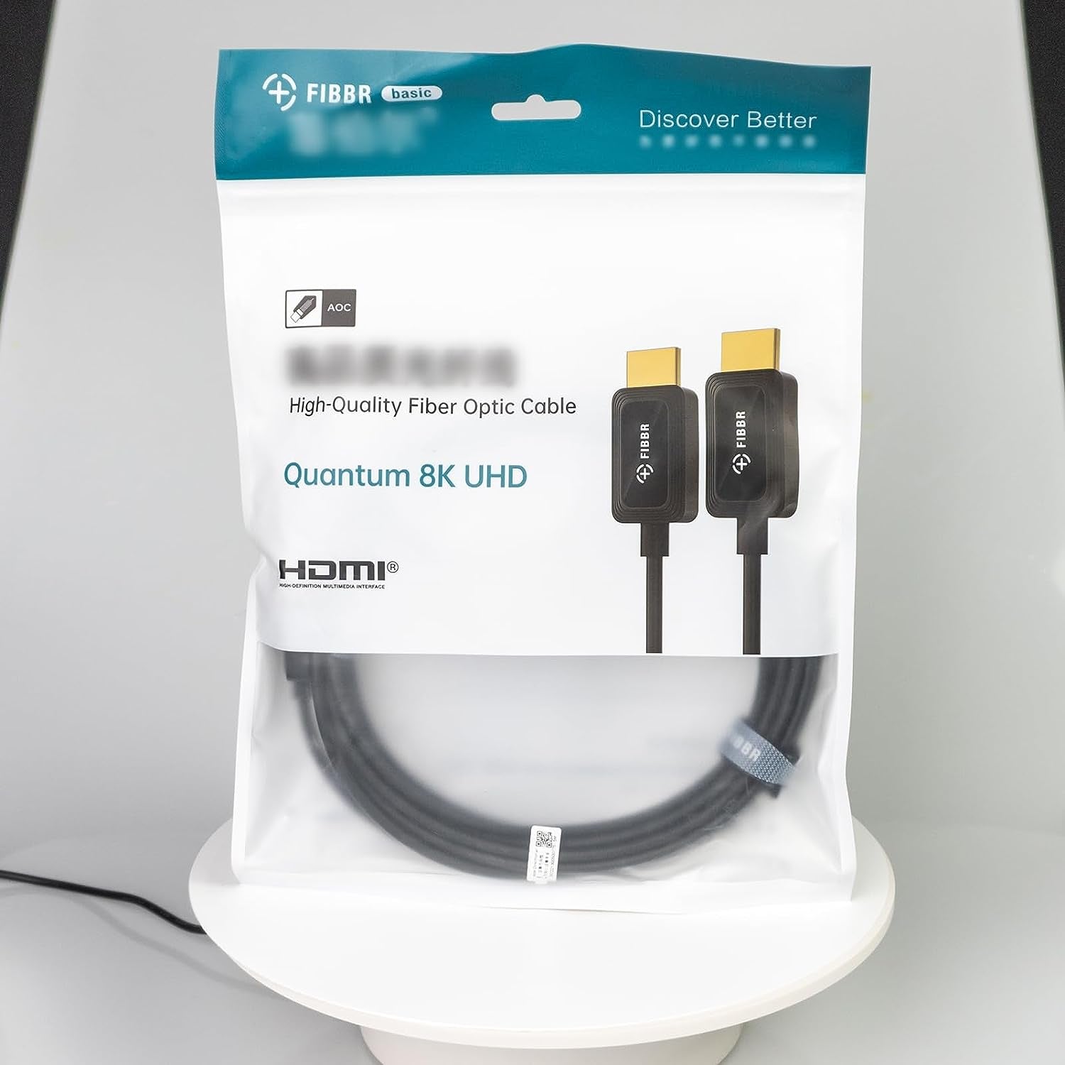 Cavo in Fibra Ottica 8K HDMI, Cavo HDMI 2.1 Ad Altissima Velocità 48Gbps/Supporto AOC 8K@60Hz, 4K@120Hz/144Hz HDR Earc Compatibile Con PS5, Xbox Series X, PC, TV (5M/16.4Ft)