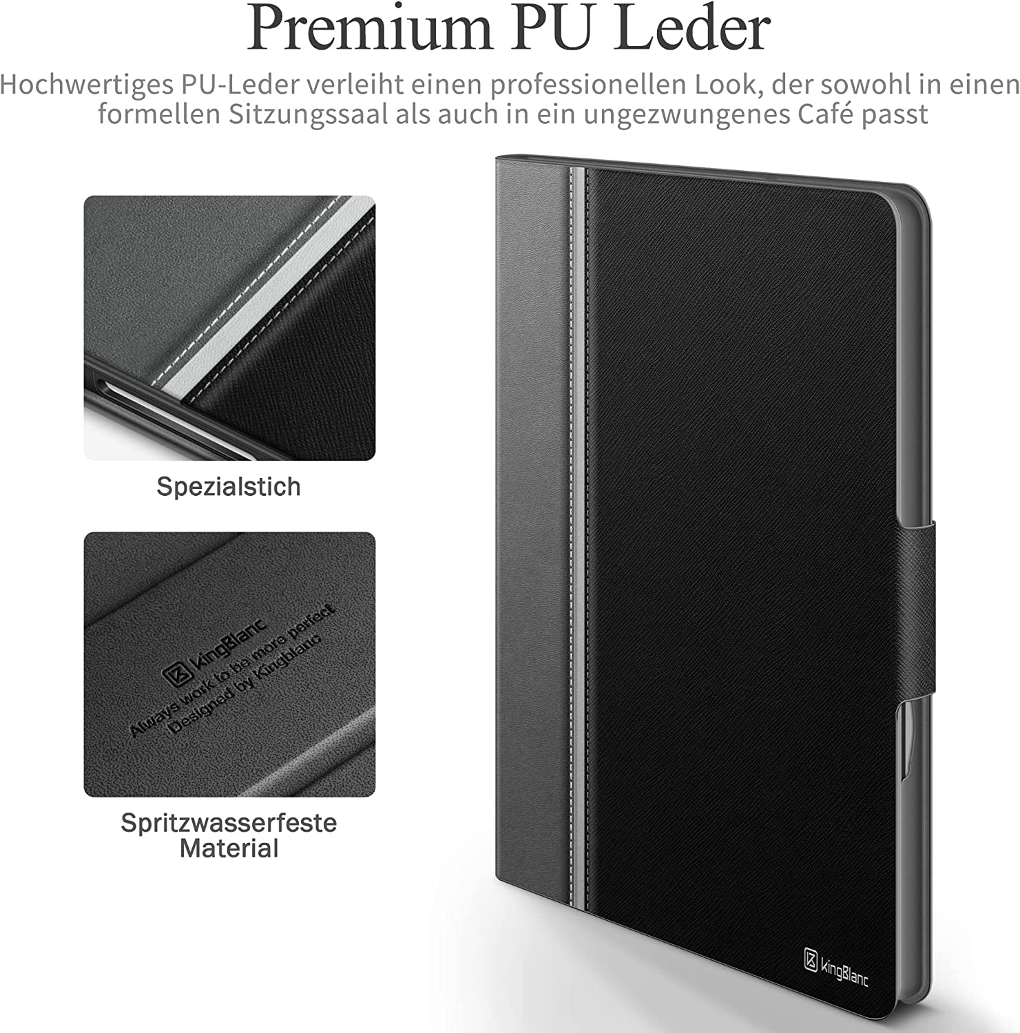 Custodia per Ipad Mini Di 6° Generazione 2021 Da 8,3 Pollici, Con Portapenne, in Pelle Vegana, Con Funzione Sleep/Sveglia E Supporto Versatile
