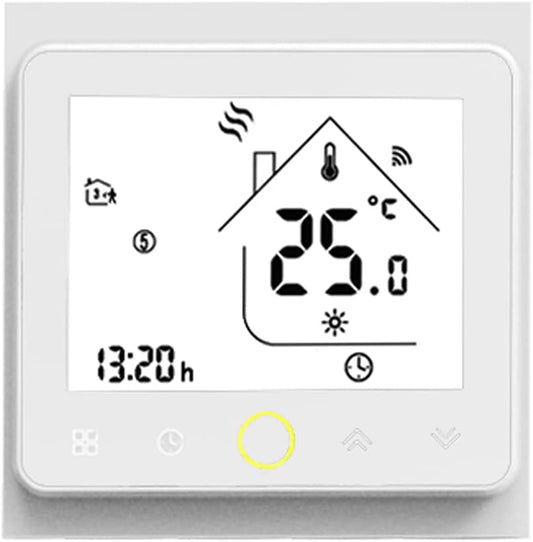 Tuya Zigbee Termostato Wireless Controllo Della Temperatura per Scaldabagno Compatibile Con Smart Life Tuya App E Alexa E Googlehome Controllo Vocale Richiede L'Hub Zigbee Di Tuya