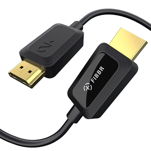 Cavo in Fibra Ottica 8K HDMI, Cavo HDMI 2.1 Ad Altissima Velocità 48Gbps/Supporto AOC 8K@60Hz, 4K@120Hz/144Hz HDR Earc Compatibile Con PS5, Xbox Series X, PC, TV (5M/16.4Ft)