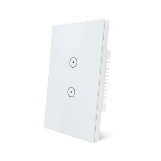 Interruttore Della Luce Intelligente Wifi, Controllo Vocale Funziona Con Alexa E Google Home, Timer E Condivisione Dispositivo, È Necessario Il Filo Di Neutro, Bianco 2 Way