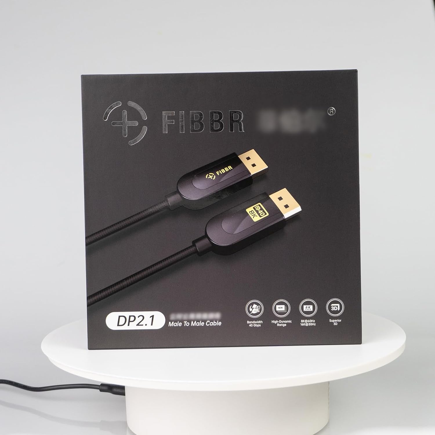 Cavo Displayport 2.1 Certificato Da 2 M, Cavo Superspeed DP2.1 40 Gbps, Cavo Video Displayport Da 16 K a 30 Hz, 10 K a 30 Hz, 8 K a 60 Hz, 4 K a 165 Hz, HDR, HDCP2.2, Cavo Da DP a DP per Monitor