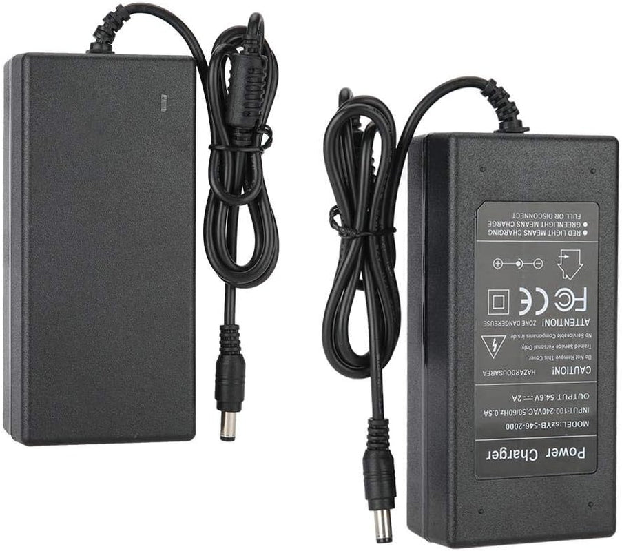 Adattatore Di Alimentazione,54,6 V 2A Adattatore Di Alimentazione Desktop Convertitore Di Alimentazione a Protezione Multipla Con Spia Luminosa,Adattatore Alimentazione Desktop Convertitore(#2)