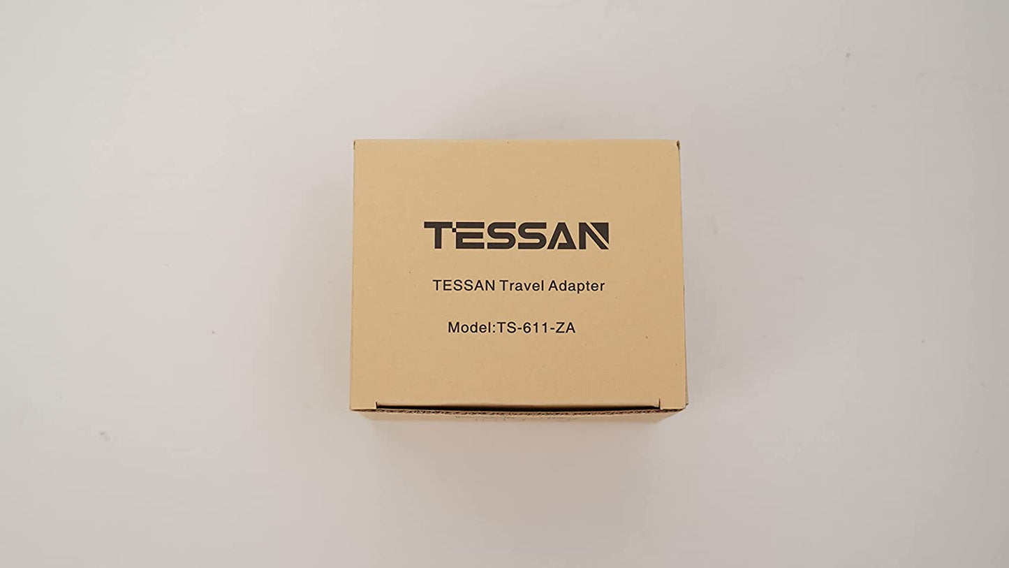 Adattatore Da Viaggio Sudafrica, Adattatore Presa Sudafrica Con 2 USB, Adattatore Da Viaggio Con Spina Tipo M per Sudafrica, Namibia, Lesotho, Bhutan, Mozambico